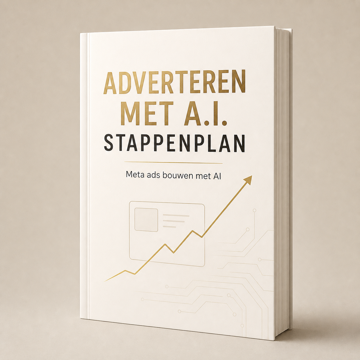 Adverteren met A.I. Stappenplan e-book cover