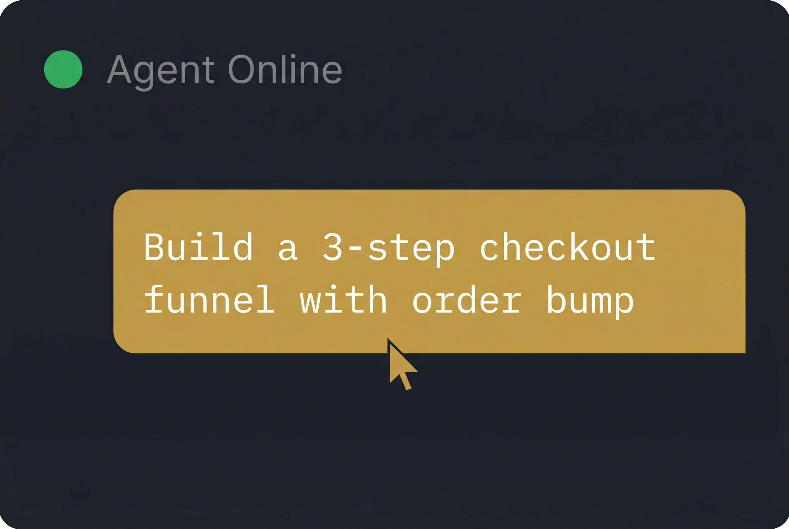 Agent building a funnel